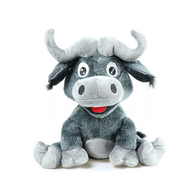 Soft Stuffed Bull Plush Toy Wholesale With Custom Logo
