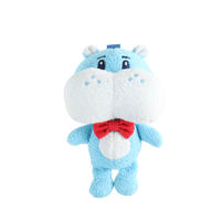 Soft Custom Hippo Plush Toy Pendant Wholesale With Logo