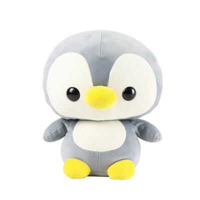 Soft Cartoon Penguin Plush Toy With Custom Logo Supply