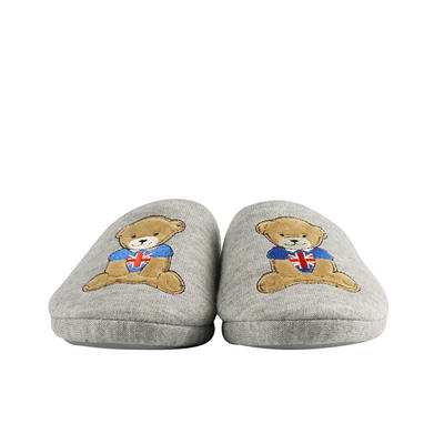Soft Plush Teddy Bear Slippers Wholesale With Custom Logo