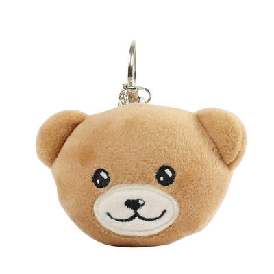 Pendant Custom Plush Bear Keychain Wholesale With Logo