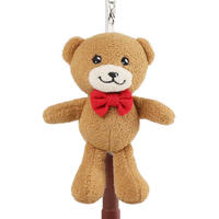 Custom Plush Teddy Bear Keychain Wholesale With Logo