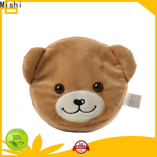 Mishi bear plush wallet factory for business