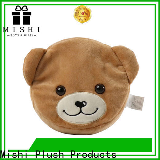 bear plush wallet with custom logo for sale