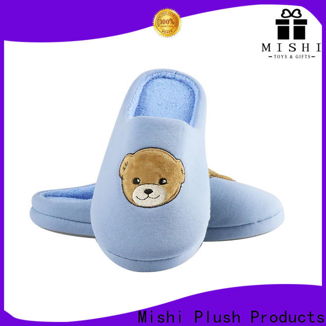 Mishi high-quality plush slipper company for business
