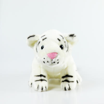 Tiger Stuffed Animal Toys Gift Plush White Tiger Animal Baby Doll