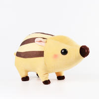 Wild boar Stuffed Animal Toys Gift Plush Pig Baby Doll Wholesale