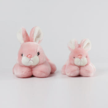 Custom Operated Soft Plush Rabbit Stuffed Animal Toy Present Wholesale