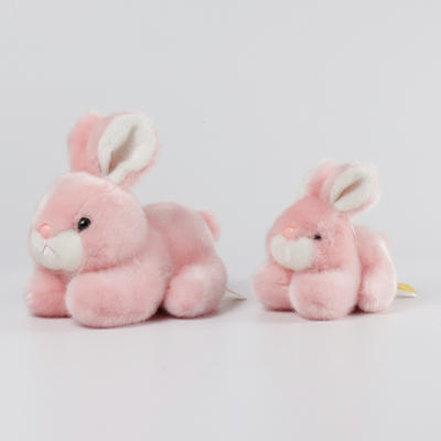 Custom Operated Soft Plush Rabbit Stuffed Animal Toy Present Wholesale